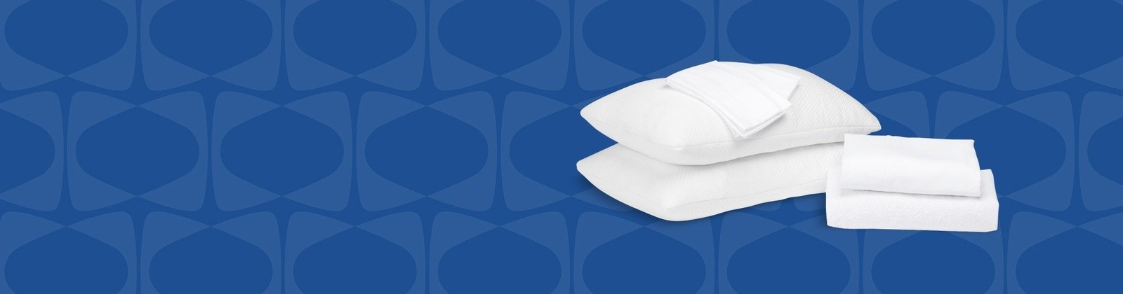 Sealy Sleep Bundle on Blue Background