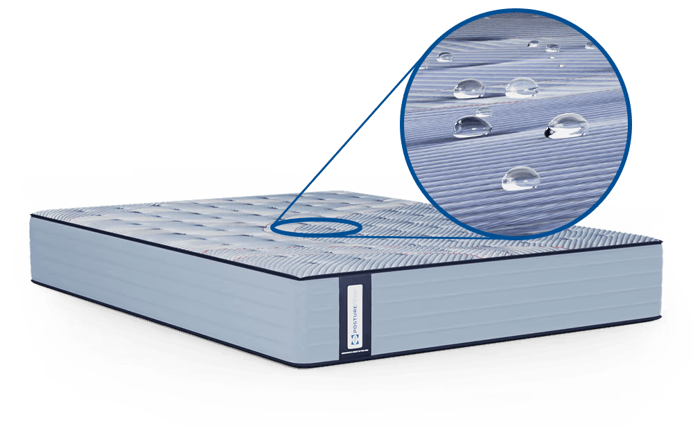 Posturepedic Spring mattress with a moisture wicking cover