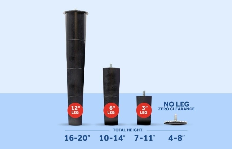 sealy ease legs image